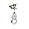 China made hot sale JKTL wafer pneumatic knife gate valve